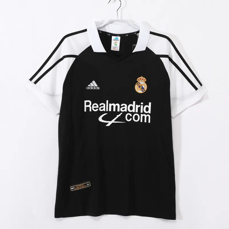 Camiseta Real Madrid 2001/02 VISITANTE MANGA CORTA VERSION FAN